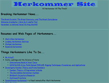 Tablet Screenshot of herkommer.org